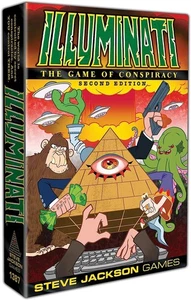 Illuminati Second Edition Game The Game of Conspiracy Family Card Dice Game F... - Picture 1 of 2