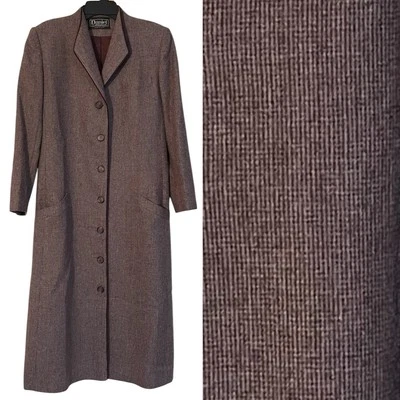 Gabardina midi de pata de gallo Daniel Spellbound de colección sirena de oficina de lujo S Foto 1 de 4