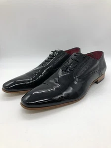 S'BAKER Herren Halbschuhe Business Schnürschuhe, Leder, Schwarz, EUR 46 - Picture 1 of 5