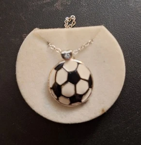 Soccer Ball Necklace. - Picture 1 of 1