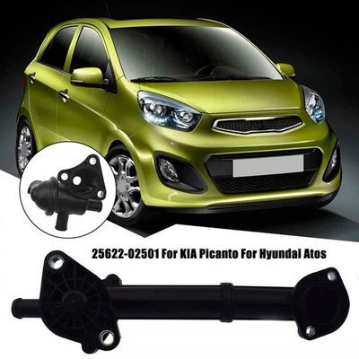 Perfect Fit Coolant Thermostat Housing for KIA For Atos For Hyundai For Picanto - Image 1 of 4