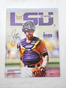 2013 LSU Game Program Ty Ross Autographed Signed - Picture 1 of 3