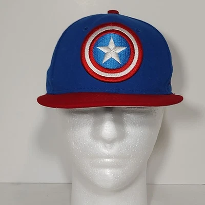 New Era Marvel Captain America Youth Embroidered Cap Adjustable - Image 1 of 4