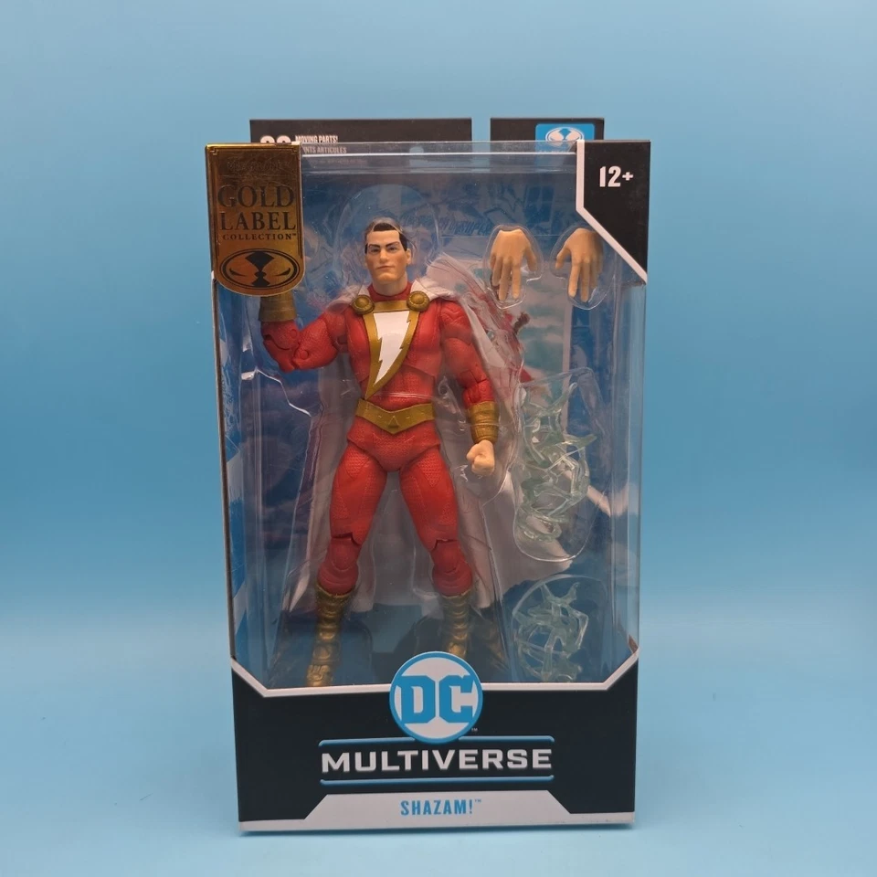 DC Multiverse SHAZAM DARK FLASH PARALLAX AZRAEL BATMAN ARMOR GOLD LABEL.