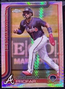2025 Topps Chrome Baseball - Jurickson Profar #143 Prism Refractor - Bild 1 von 2