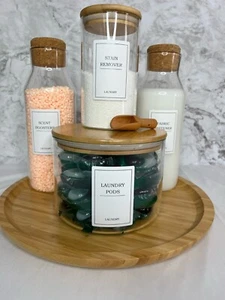 Home Organisation Label - LAUNDRY container stickers / Labels - Picture 1 of 16