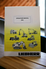 Liebherr A944 C HD Litronic EXCAVATOR LOGGING MACHINE Operators manual