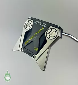 Club de Golf Putter de acero usado diestro Titleist Scotty Cameron Phantom X 12 mazo 34" - Imagen 1 de 11