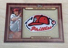2011 Topps Throwback Manufactured Series 2 Cliff Lee #TLMP-CL Patch Phillies