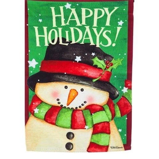 Snow Country 13S4610 Evergreen SUEDE HOUSE Flag 28" x 44" - Image 1 of 1