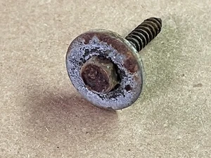 Corvette Rear Back Bumper Upper Reinforcement Screw 84-91,92,93,94,95,96 GM OEM - Picture 1 of 3