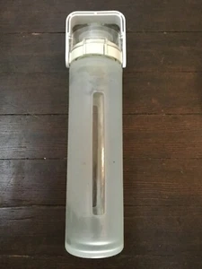 Starbucks Glass Water Bottle With Clear Silicon Cover 16 Oz 2010 - Picture 1 of 5