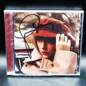 CD Autógrafo Smudged Long Sig Taylor Swift Firmado Red Taylors Versión NUEVO SELLADO - Imagen 1 de 2