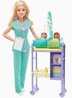 Barbie GKH23 - Kinderärztin Puppe (blond) und Spielset