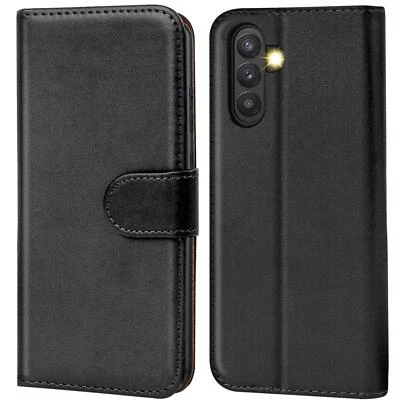 COOLGADGET Funda protectora para Samsung Galaxy A55 5G plegable Book Cover Flip Slim Case