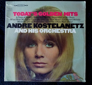ANDRE KOSTELANETZ & HIS ORCHERSTRA-TODAYS GOLDEN HITS-STEREO-1966-VERSIEGELTE LP - Bild 1 von 7