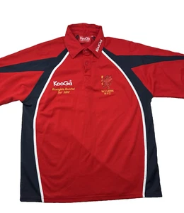 KooGa Men’s Rugby Polo Shirt Wyvern RFC Birmingham Revisited Tour 2008 Red XL - Picture 1 of 10