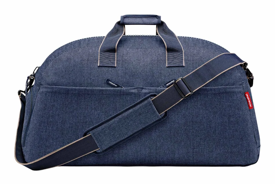 reisenthel Overnighter Weekender M Reisetasche Herringbone Dark Blue dunkelblau - Bild 1 von 2