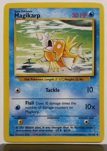 Magikarp 35/102 - Neuwertig/M - Basis-Pokémonkarte - ungespielt - $ 2 kombinierter Versand - Bild 1 von 2