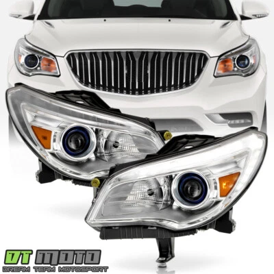 For 2013-2017 Buick Enclave HID/Xenon w/o AFS DRL Projector Headlights Headlamps - Изображение 1 из 4