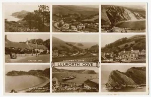 Multi-View Lulworth Cove, Castle Inn, Bishop's Cottage, Steamer at Landing Stage - Picture 1 of 1