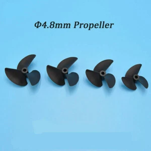 1pc 3 blade 47 52 55 57mm left rotation nylon 3/16" propeller prop for RC Boat - Picture 1 of 9