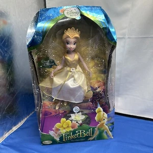 2008 Disney Fairies Tinkerbell Rare QUEEN CLARION PORCELAIN DOLL SEE DESCRIPTION - Picture 1 of 18