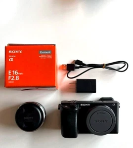 Sony a6400 Mirrorless Digital Camera with E16mm F2.8 Lens Set Japan Free Ship - Picture 1 of 11
