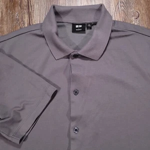 Uniqlo x Theory Collab Untucked Fit Casual Button Up Shirt Preppy Comfort XL - Picture 1 of 8