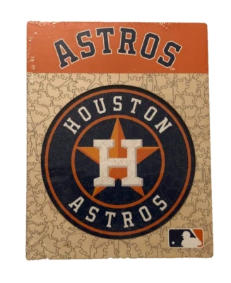 Rompecabezas icónico MLB de los Astros de Houston 150 piezas logotipo del equipo nuevo sellado Foto 1 de 2