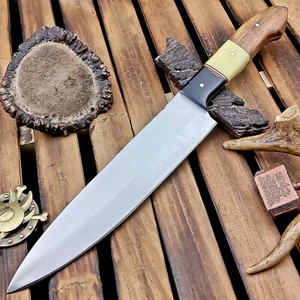 Custom Hand-Forged J2 Steel Chef's Knife - Premium Kitchen Knife TN-4293 - Picture 1 of 8