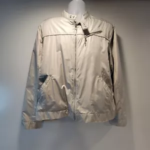 Guess Windbreaker Style Light Jacket - Gray - Size: Mens XLarge - Picture 1 of 11