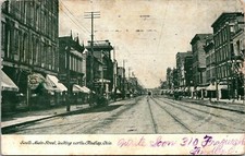 Findlay OH Columbus-Bakery-Confectionary~People's Credit~Beehive~Millinery~1906