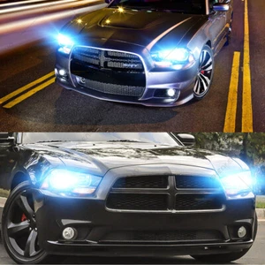 For Dodge Charger 2011 - 2014 8000K LED Headlights Hi/Lo Beam 4x Bulbs Kit C-6L - Bild 1 von 11