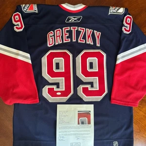 Wayne Gretzky Signed Autographed Authentic Reebok Jersey JSA LOA Rangers - Picture 1 of 11