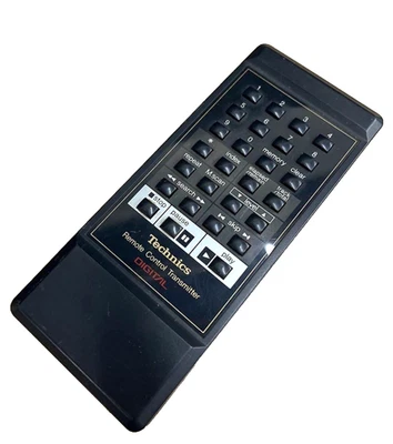 Technics EUR64184 Audio System Remote Control Tested Japan Used - Image 1 of 3