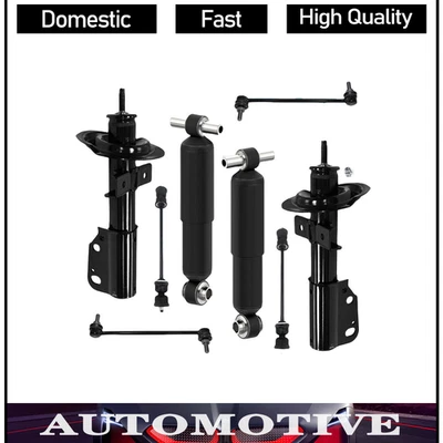 Monroe OEM Front Struts & Rear Shocks With Sway Bar For 2007-2012 GMC Acadia - Image 1 of 2