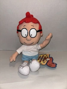 Peluche Sherman of Mr Peabody & Sherman 9" Frijol Peluche 1999 Stuffins CVS - Imagen 1 de 6