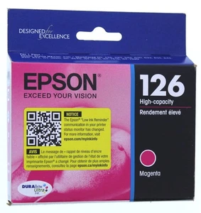 Epson 126 Magenta Ink Cartridge(Expired) - Picture 1 of 2