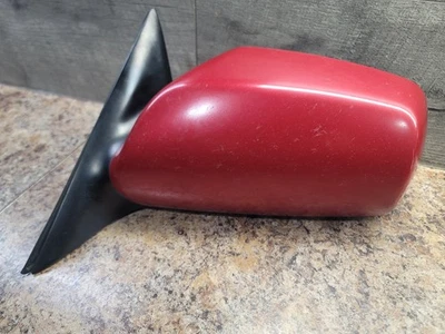 07 - 11 Toyota Camry Left Driver Side View Mirror Heated Barcelona Red Metal - Image 1 of 4