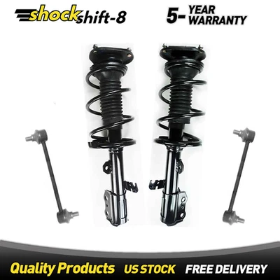 Barra estabilizadora de puntal delantero compatible con Toyota Corolla 2003 2004 2005 2006 2007 2008 1,8 L Foto 1 de 2