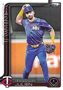 2025 Topps #503 Edouard Julien Minnesota Twins - Imagen 1 de 2
