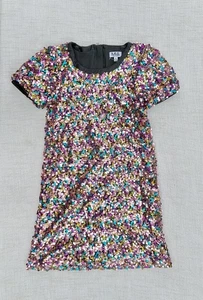 aw *NWT* MIA New York Tween Girl's Sequin Party Dress XL 14 - Picture 1 of 4