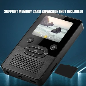 Reproductor de MP4 T9 pantalla a color de 1,8 pulgadas sonido sin pérdidas reproductor de MP3 con soporte BT 4,2 - Imagen 1 de 51
