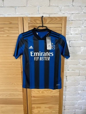 HAMBURG JERSEY AWAY FOOTBALL SHIRT 2021 - 2022 ADIDAS YOUNG sz XL 15-16YEARS - Image 1 of 4