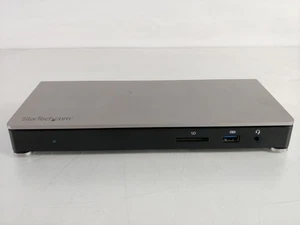 Lot of 2 StarTech Dual 4K Monitor Thunderbolt 3 Laptop Dock TB3DOCK2DPPD - Picture 1 of 5