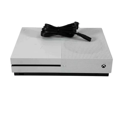 Microsoft Xbox One S 1681 500GB HDD White Body Home Video Game Console - Image 1 of 4