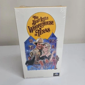 Sealed- The Best Little Whorehouse In Texas VHS 1986 Burt Reynolds Dolly Parton - Picture 1 of 6