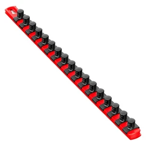Ernst Manufacturing 18-Inch Socket Organizer with 17 1/2-Inch Twist Lock Clip... - Picture 1 of 5