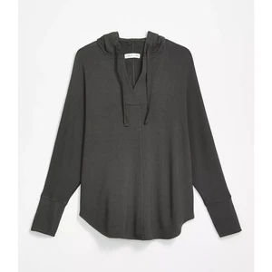 Sudadera con Capucha Lou & Grey LOFT Talla XL Verde Oliva Mezcla Suave Lite Cuello Dividido - Imagen 1 de 11